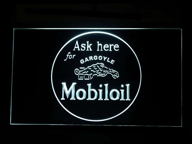 Mobil Gargoyle Oil LED Sign